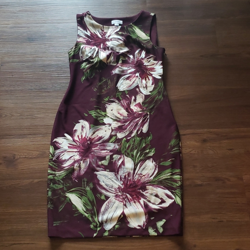 Calvin Klein Floral Dress